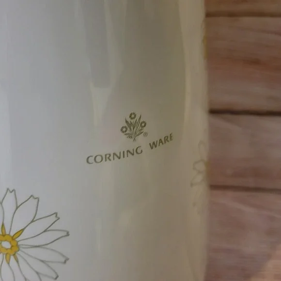 Corning Ware Meadow 9 Cup Stovetop Percolator Coffee Pot Floral Bouquet Vintage - Picture 9 of 9